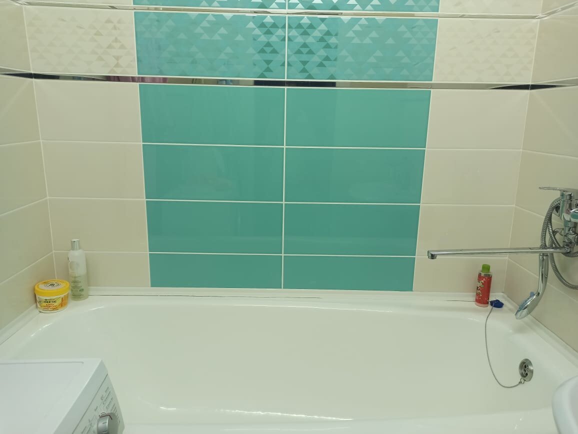 Сейчас наша ванная выглядит так