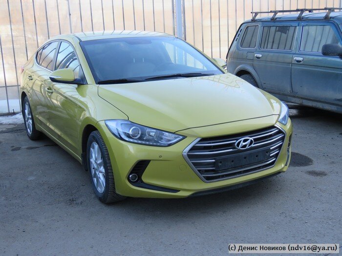 Hyundai Elantra VI поколения