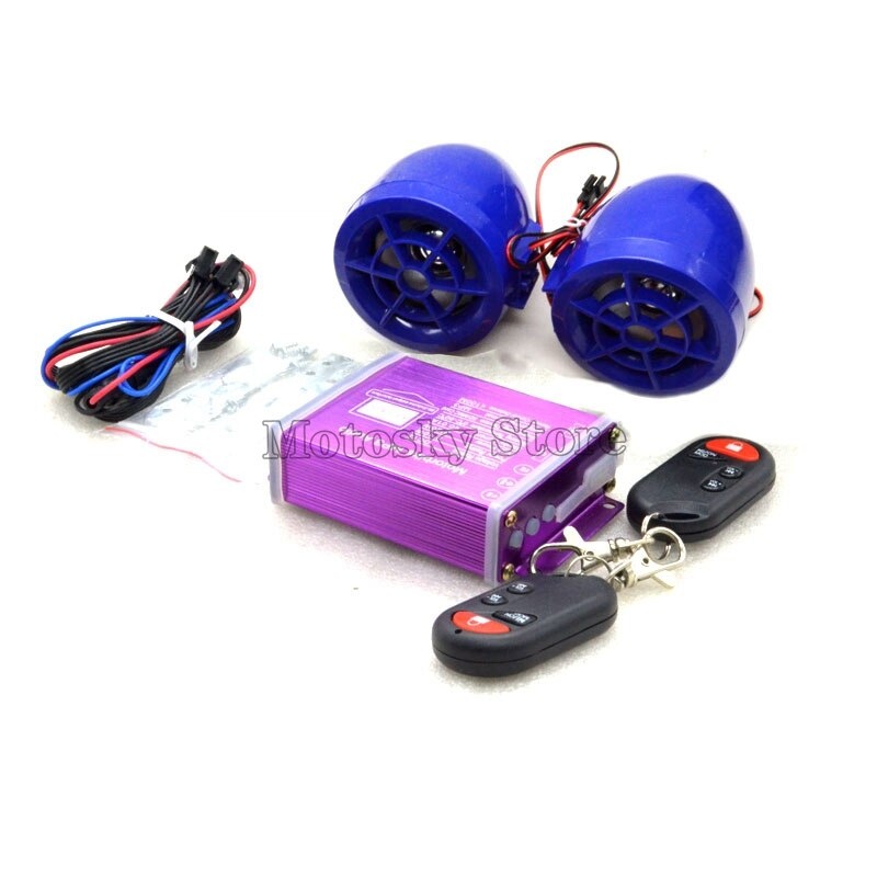 Сигнализация плеер для мотоциклов