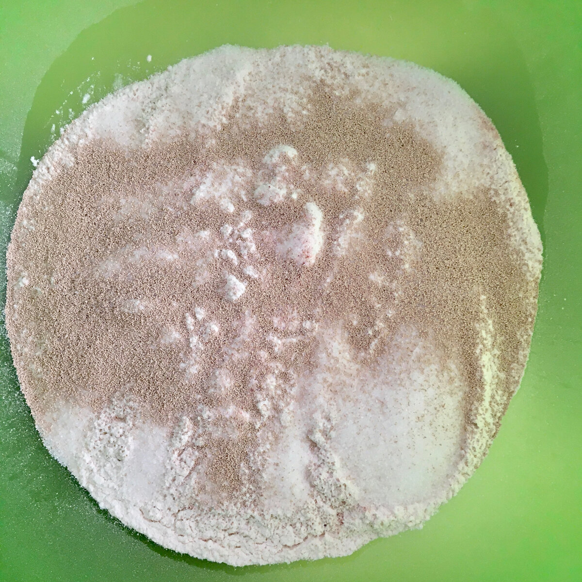 сухие ингредиенты для теста