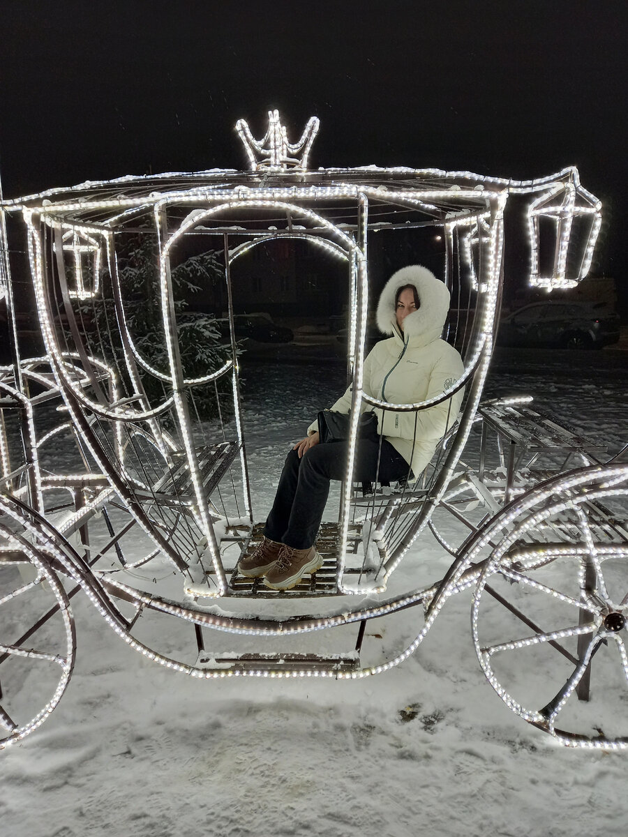 Карету "шальной императрице"! Ей жарко и надо в зиму!)