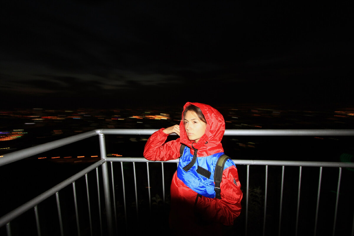 Вид на прекрасный Алматы сверху