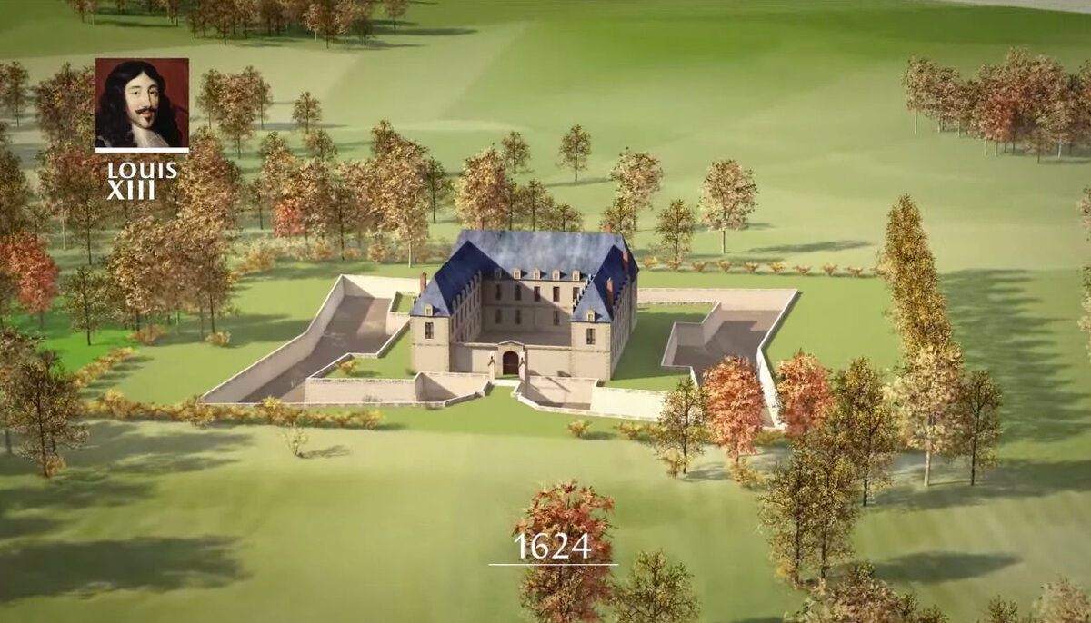Охотничий домик Людовика XIII / versailles3d.com