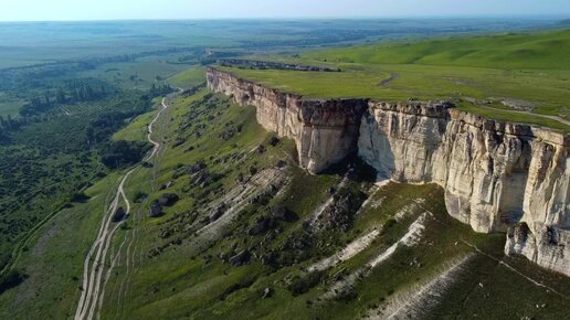 Красоты Крыма: полёт над Ак-Кая