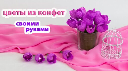 Букеты из конфет 🍬 - купить в Киеве | Мир шаров