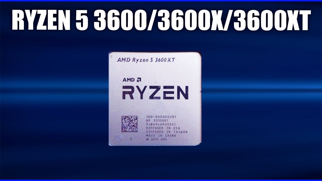 Ryzen 3600 best sale 3600x 3600xt