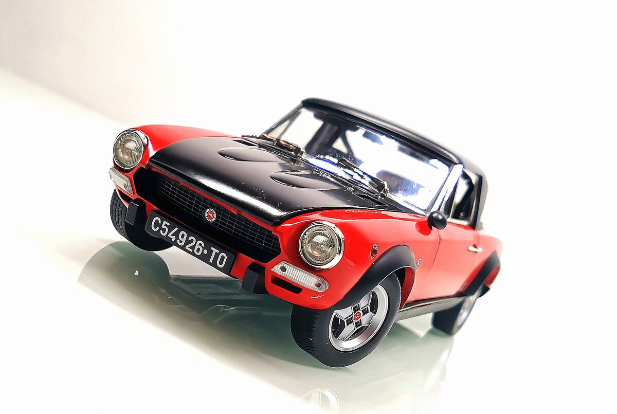 Fiat 124 Abarth CSA 1972 № 4926