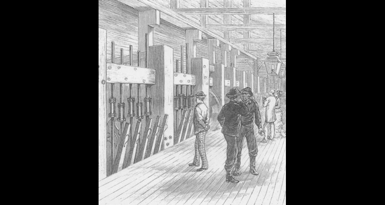 Дробильная машина, 19 век