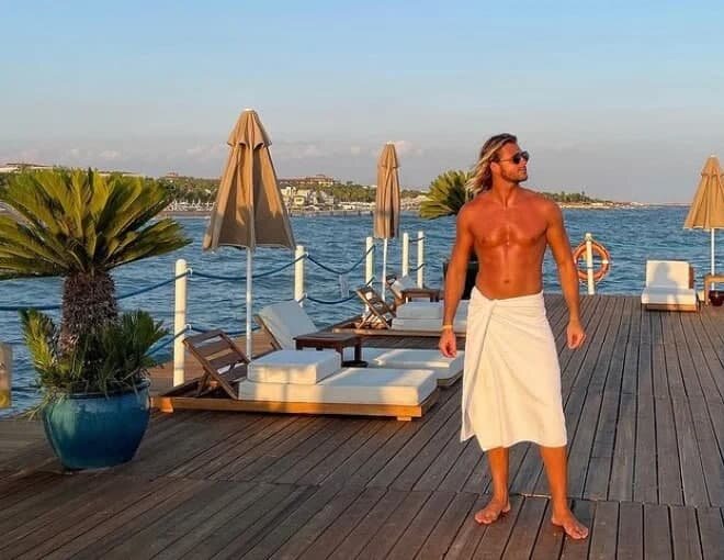 Дмитрий в отличной физической форме 