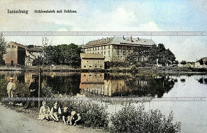 Памятный знак в честь парада русских войск 5 сентября 1914 г. в Инстербурге