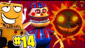 ВЗЛОМАЛ СЕКРЕТНУЮ ДВЕРЬ... #14 FNaF SECURITY BREACH! ФНАФ АНИМАТРОНИК ПРОХОЖДЕНИЕ