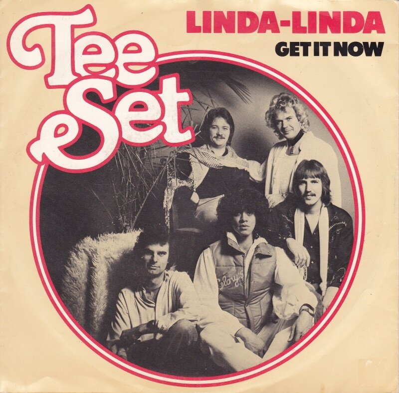 Обложка сингла "Linda-Linda" нидерландской поп-рок-группы Tee-Set