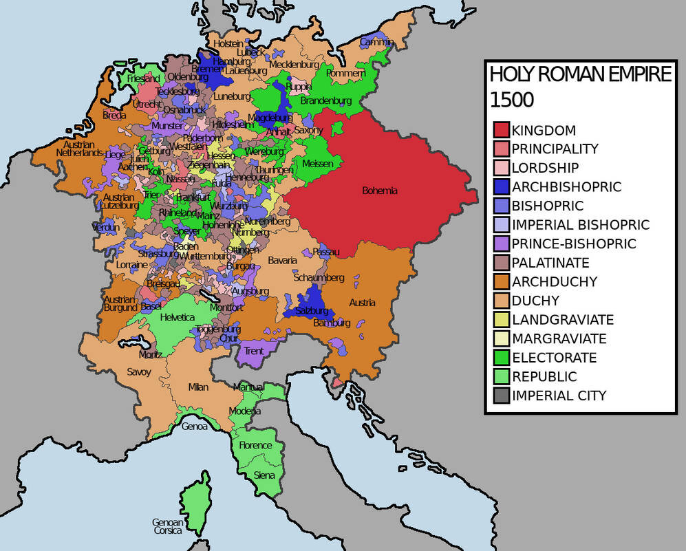 Государства священной римской империи. Священная Римская Империя 15 век. Священная Римская Империя 16 век. Карта священной римской империи 1500. Священная Римская Империя германской нации карта.