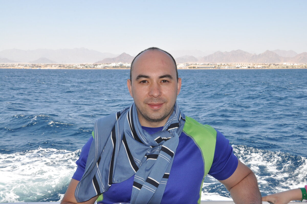 Красное море, прогулка на катере.