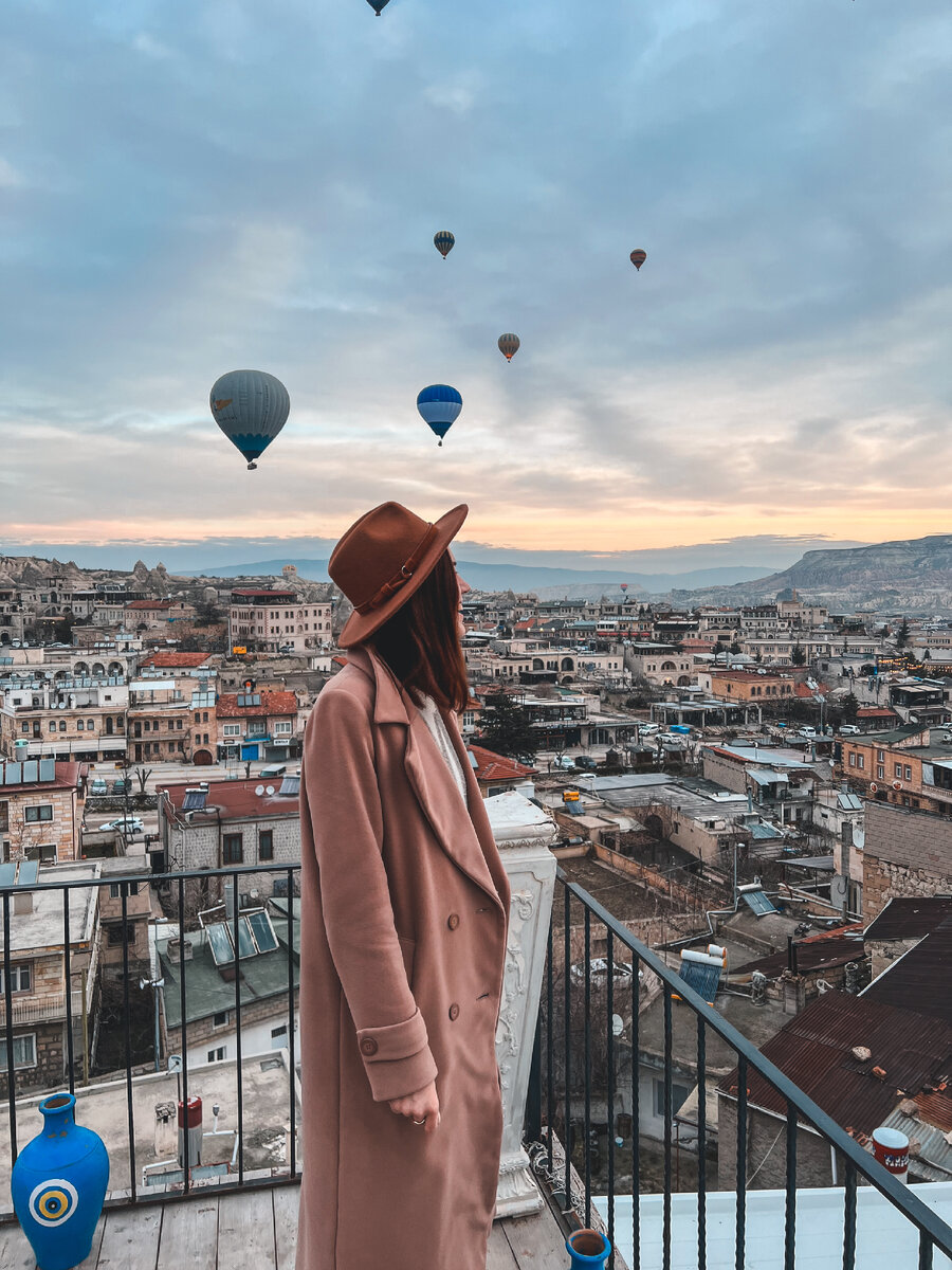 Вид с террасы отеля