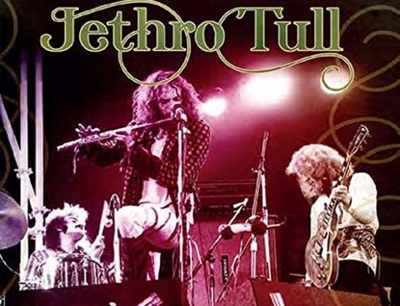 Группа Jethro Tull и Иэн Андерсон на переднем плане
