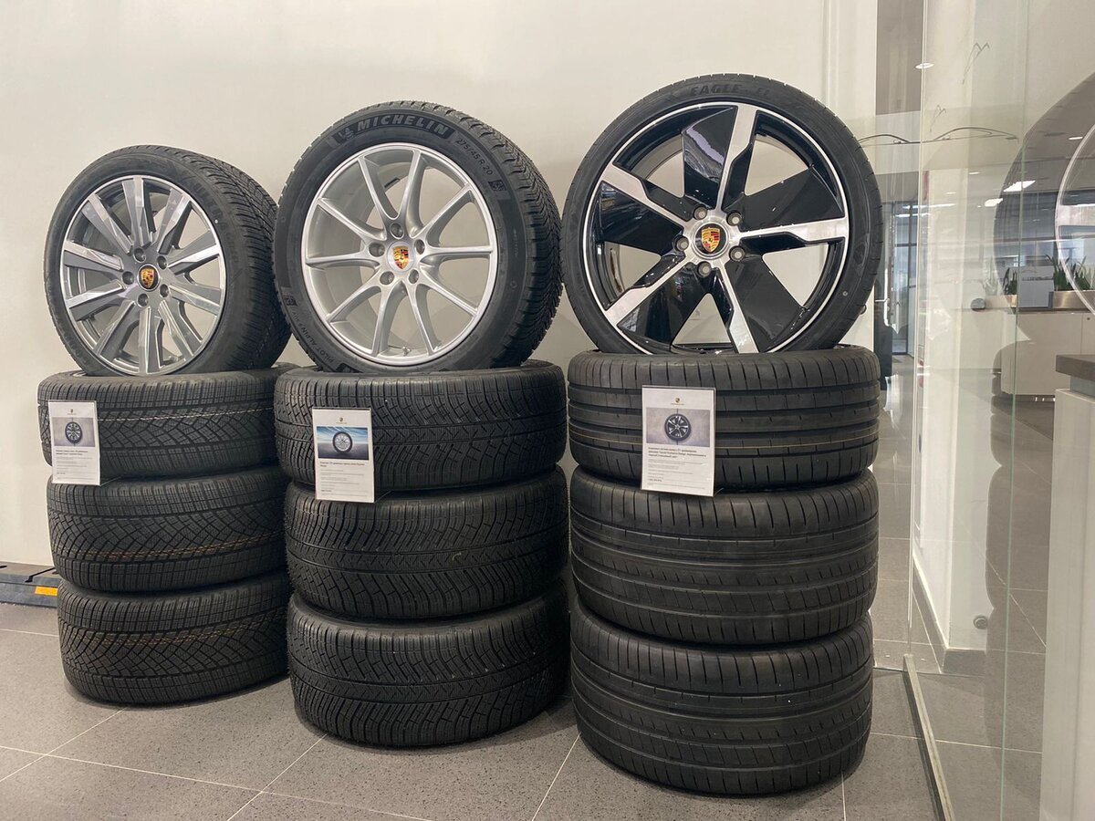 Колеса в сборе в Порше Центр Ленинский