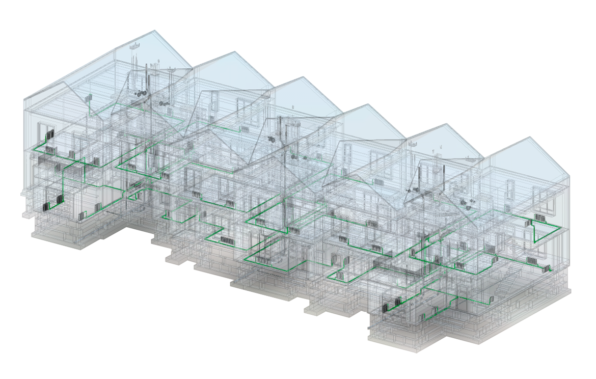 Доброград – город настоящего: таунхаусы Bim | ВЕРСТА Архитектурное бюро Bim  | Дзен