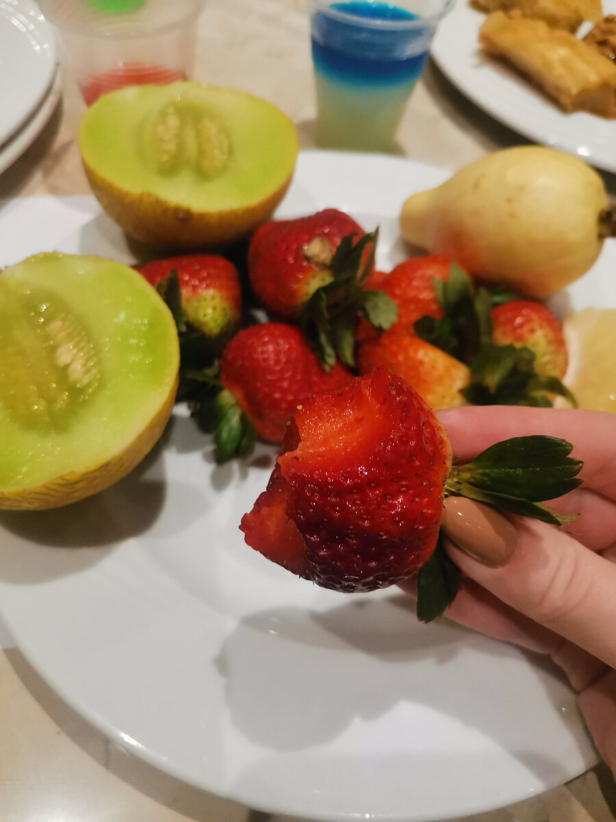 Клубника в Египте очень вкусная