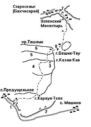 Качи кальон карта