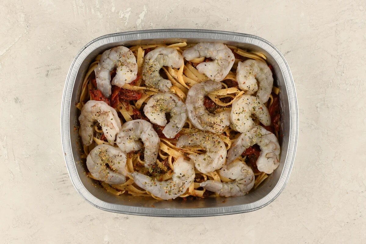 Просто отправляем в форму для запекания все ингредиенты 