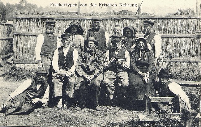 Рыбаки на косе Фрише Неруг