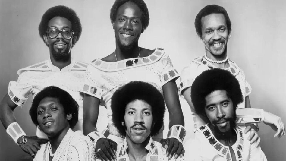 Лайнел в составе бэнда The Commodores 