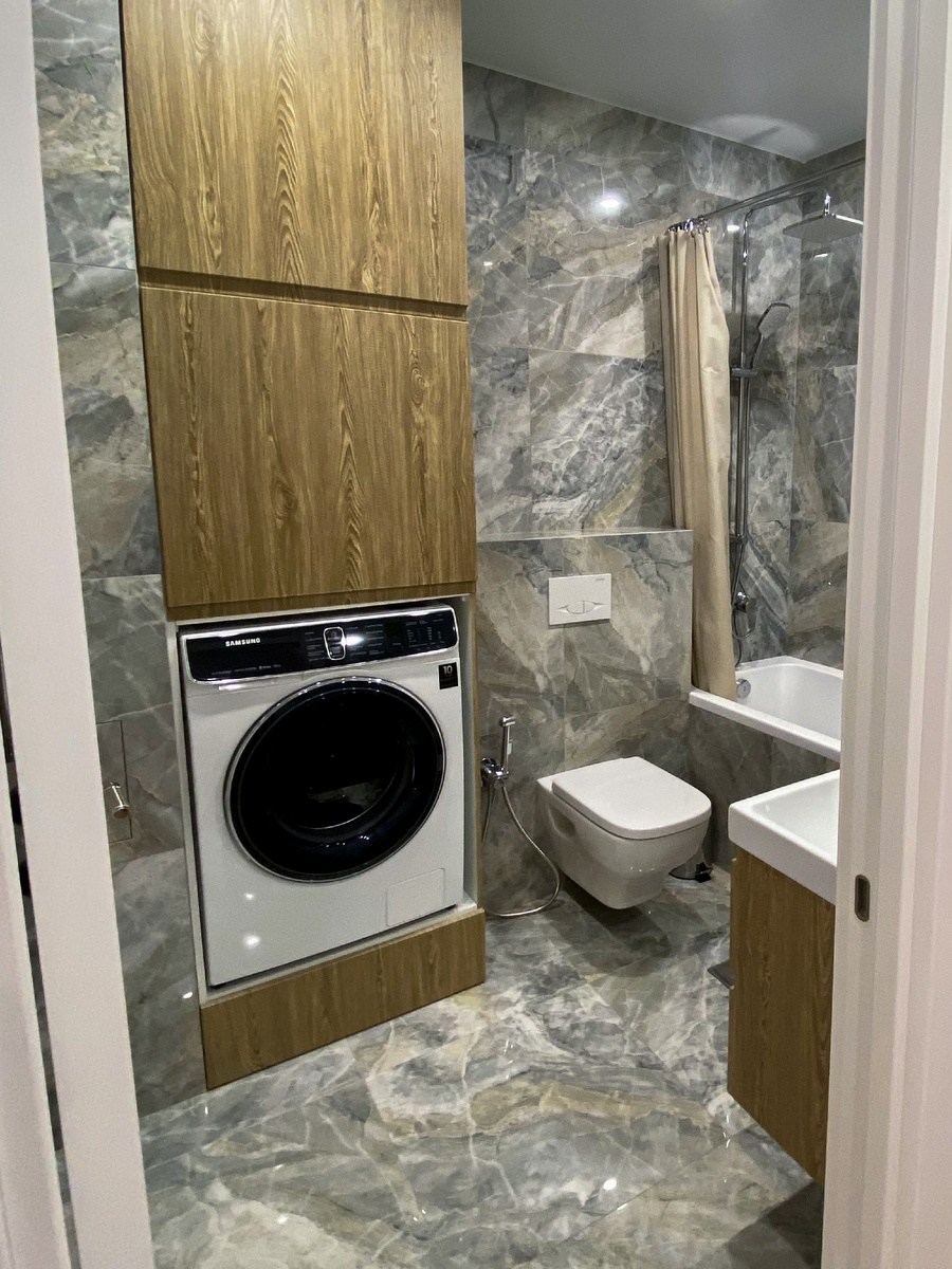 Благородный мрамор задаст настроение в интерьере твоей ванной комнаты