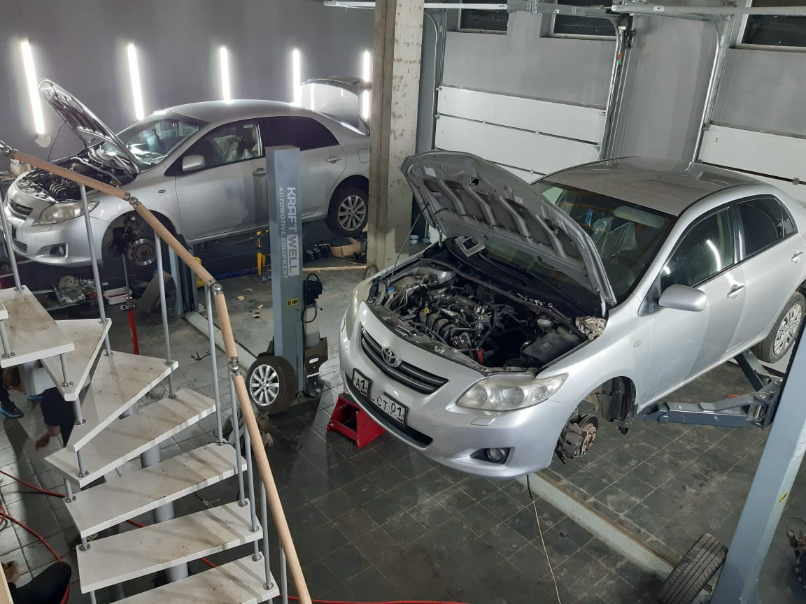 Тойоты в работе, личный архив