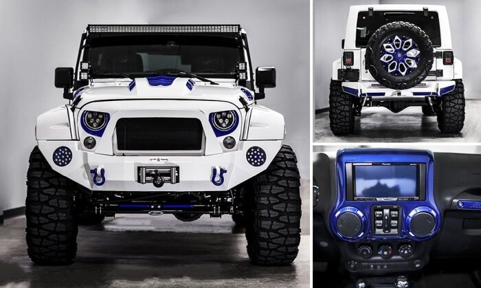 Поклонники кастомных автомобилей, трепещите! В интернете выставлен на продажу невероятно красивый и стильный кастомный Jeep Wrangler. Оригинал был серьёзно переработан внешне и стал похож на штурмовик из «Звездных воин». Единственное, что смущает в этом автомобиле, так это его цена.Кастомный «штурмовик» Jeep Wrangler, который продают на eBay по невероятной цене.