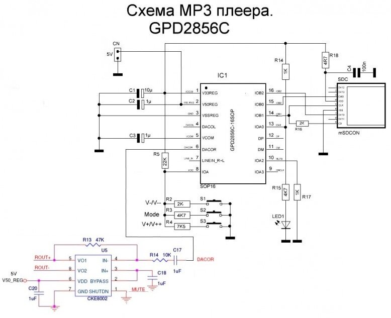 Микросхема bk1080 схема включения