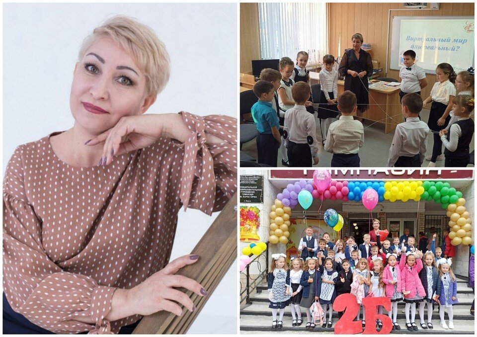     Елена любит проводить с учениками много времени.  Предоставлено "Комсомолке"