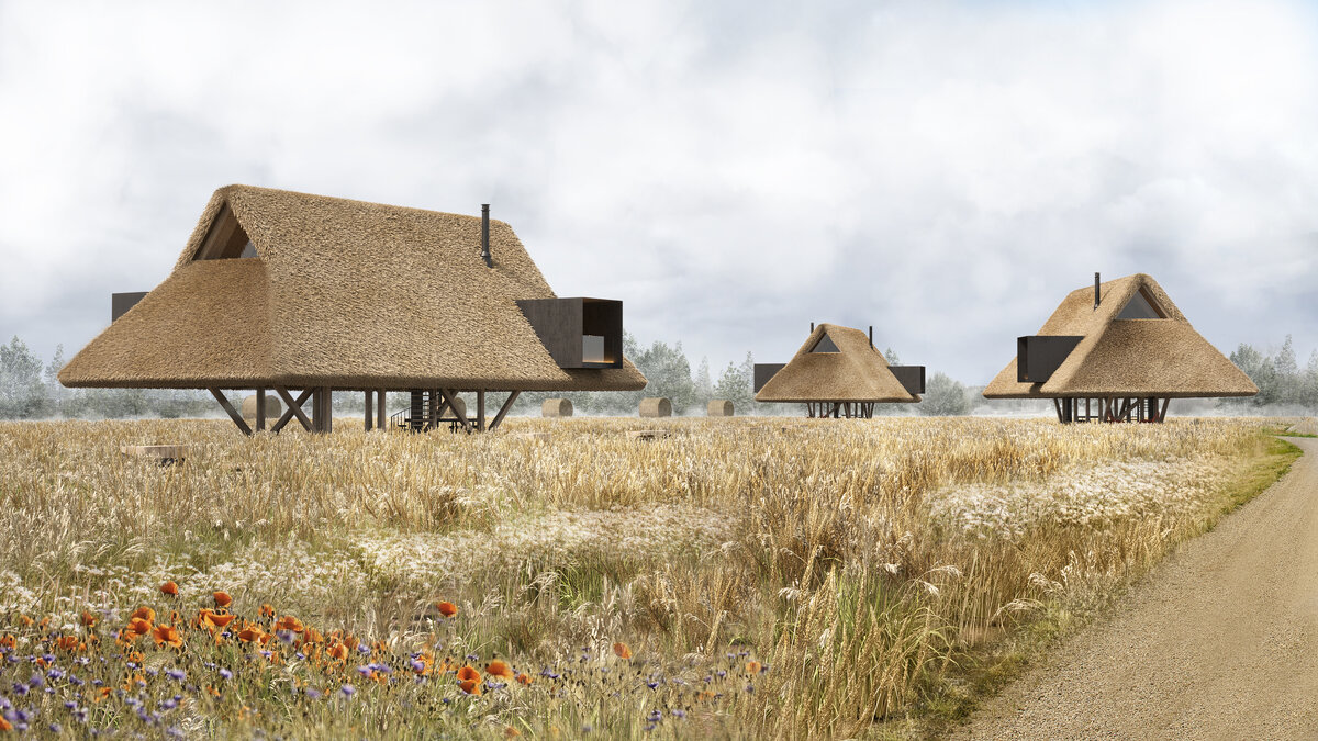 Under A Haystack Concept

