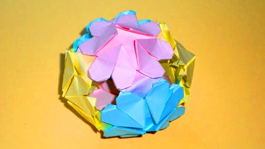 Оригами Цветы Из Бумаги🌸 Детский подарок на 8 марта