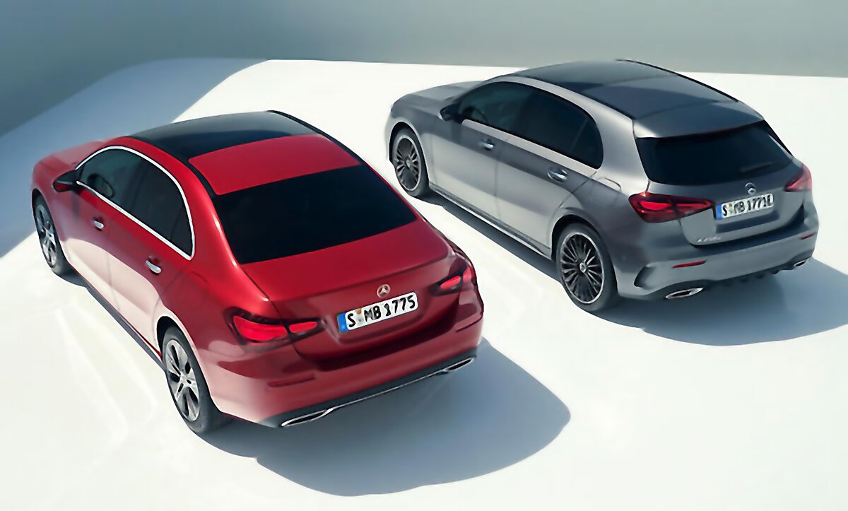 Обновленные седан и хэтчбек Mercedes A-Klasse