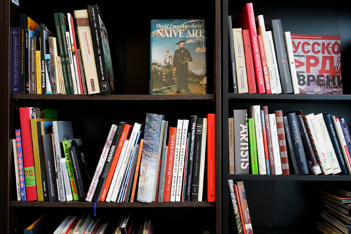 Книжный дар В.Д. Новичкова. Фото: музейная библиотека ЕМИИ.