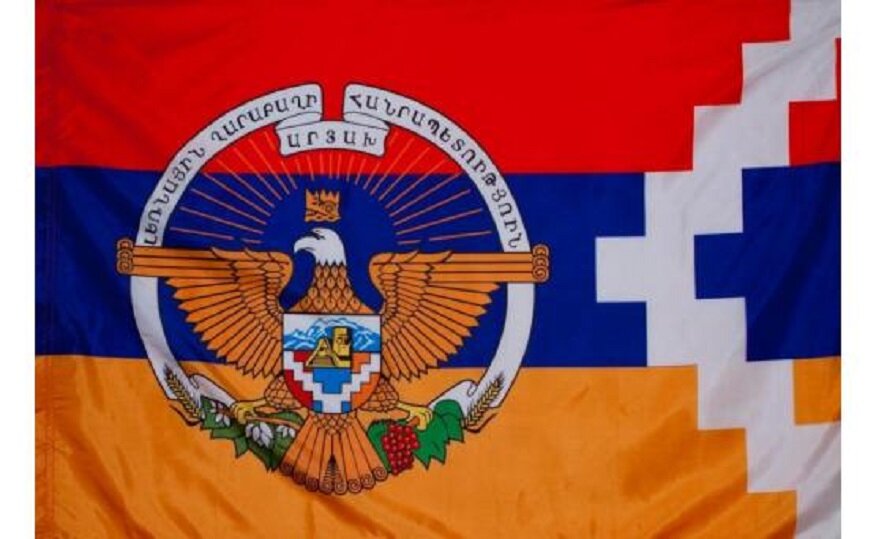Флаг и Герб Нагорно-Карабахской Республики (Республики Арцах)