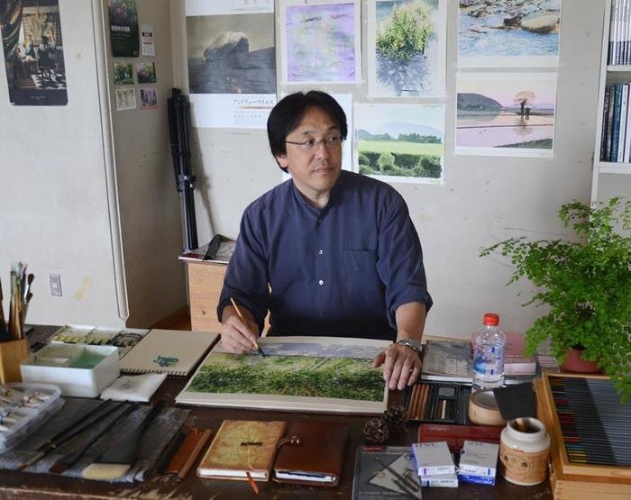 Художник Abe Toshiyuki