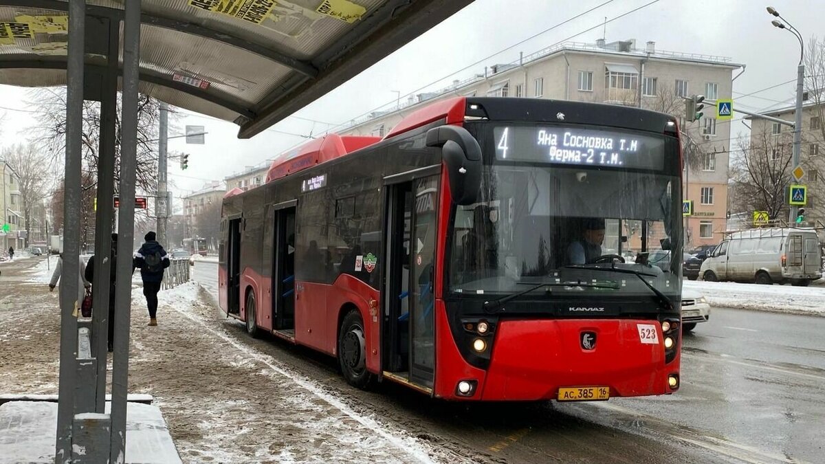 В Казани из-за морозов автобусы заводят каждые 2 часа | inkazan.ru | Дзен