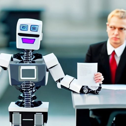 stablediffusionweb так видит робота-адвоката