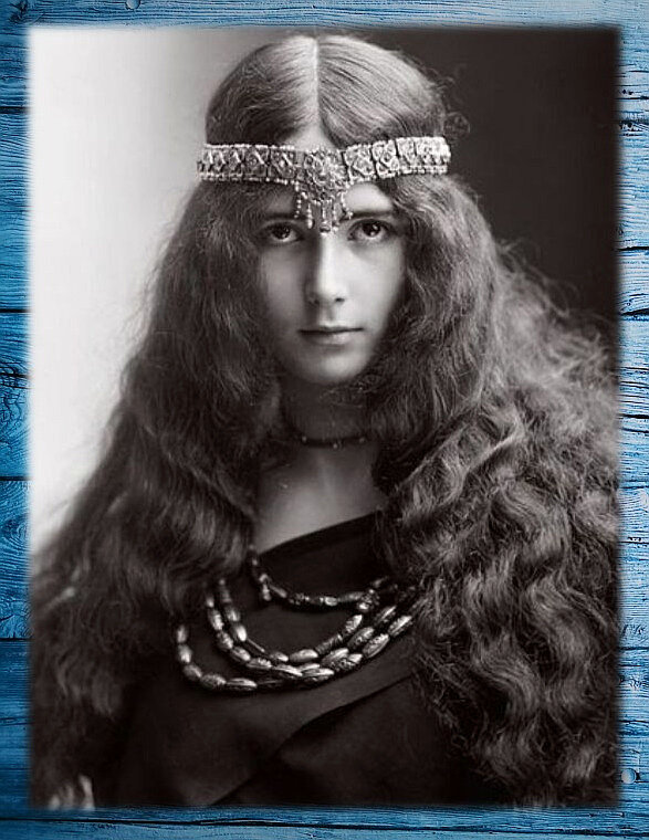 Красавица блоковской поры Cléo de Mérode, французская танцовщица