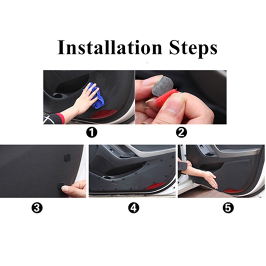 Защитные накладки на двери автомобиля