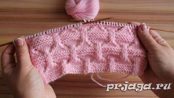 Источник: http://prjaga.ru/uzory-vyazaniya/spicami/interesnyj-uzor-dlya-pleda-spicami