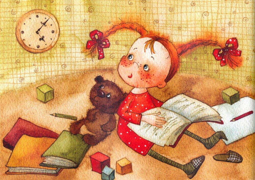 Рисунки в детских книжках