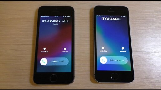 iPhone 5 vs iPhone SE Incoming Call | IT Channel | Дзен