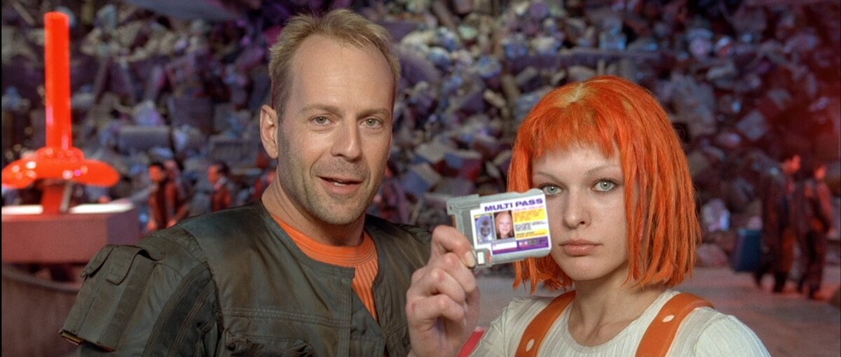 "Пятый элемент"/ The Fifth Element, 1997. Корбин Даллас и Лилу