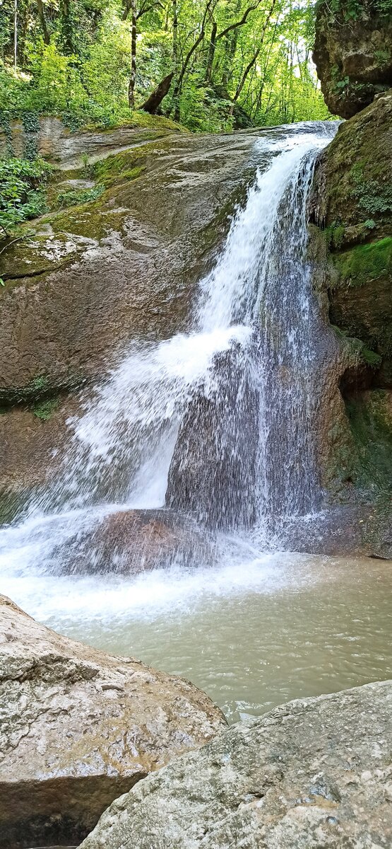 На всех фото разные водопады одной реки
