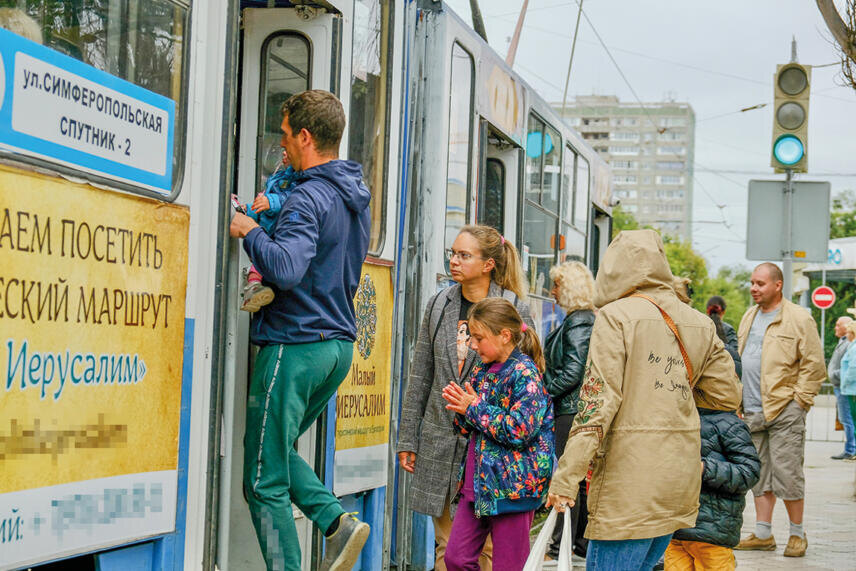 Евпатория. 22 сентября. На этой неделе фиксируется всё больше случаев заражения ковидом в Крыму. Фото: Евгений Летов 