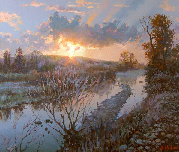 Дмитрий Лёвин, "Безмятежность"(страница художника levin-art.ru)