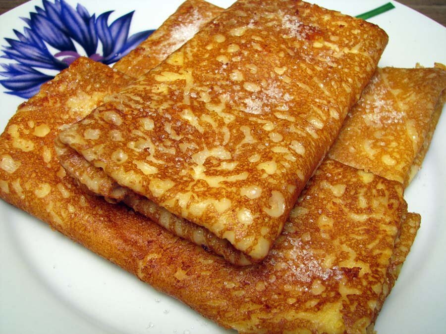 Рецепт вкусных творожных блинчиков на завтрак - просто и быстро